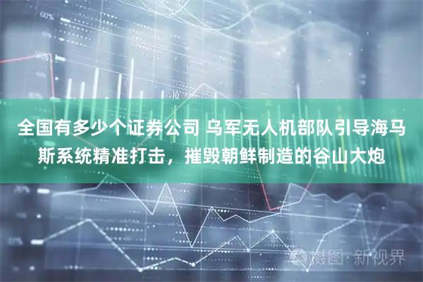 全国有多少个证券公司 乌军无人机部队引导海马斯系统精准打击，摧毁朝鲜制造的谷山大炮