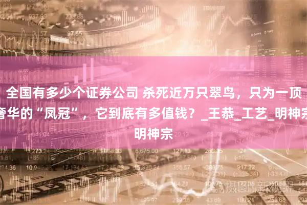 全国有多少个证券公司 杀死近万只翠鸟，只为一顶奢华的“凤冠”，它到底有多值钱？_王恭_工艺_明神宗